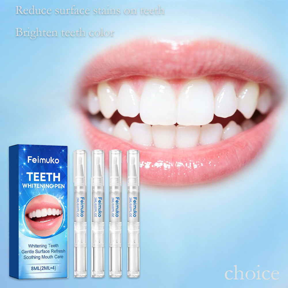 Teeth Whitening Pens - Feimuko 8ml Teeth Gel Pen Gentle