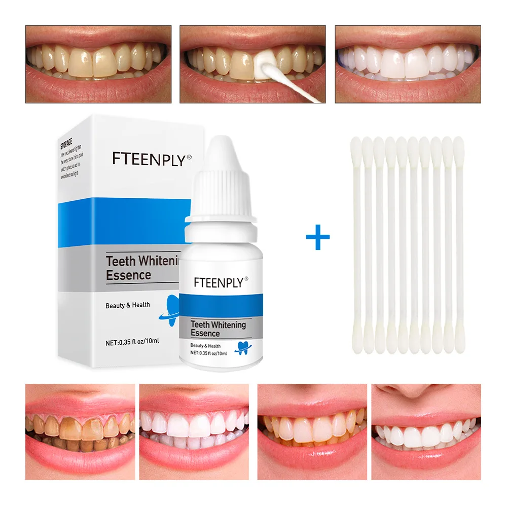 Teeth Whitening Gum - FTEENPLY Teeth Whitening Essence Powder Oral