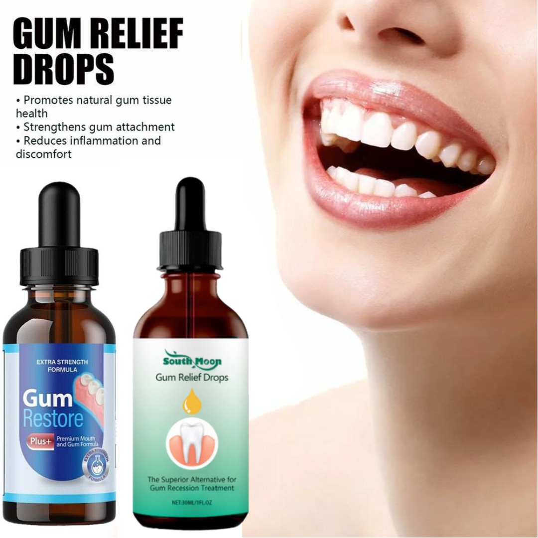 Teeth Whitening Gum - Dental Care Toothpaste Natural Gum Soothing