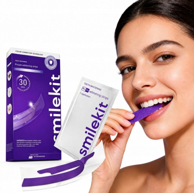 Teeth Whitening Strips - 7/14 Pairs Teeth Patch Set SmileKit