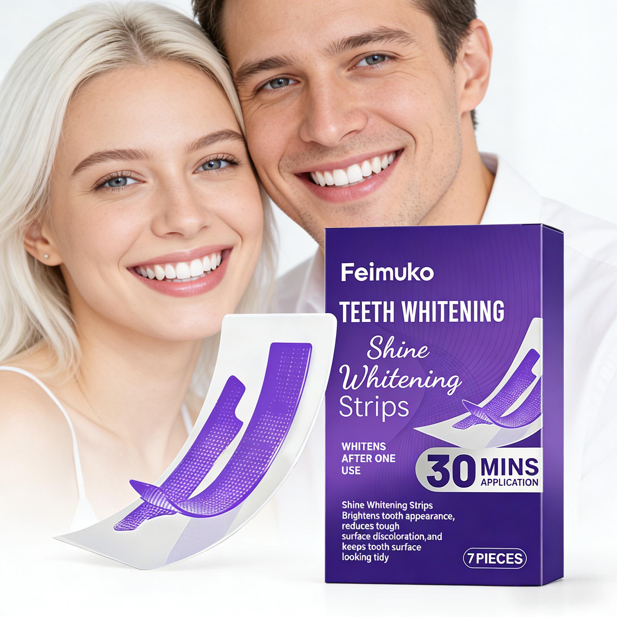 Teeth Whitening Strips - Teeth Whitening Strip Reduce Sensitivity Enamel