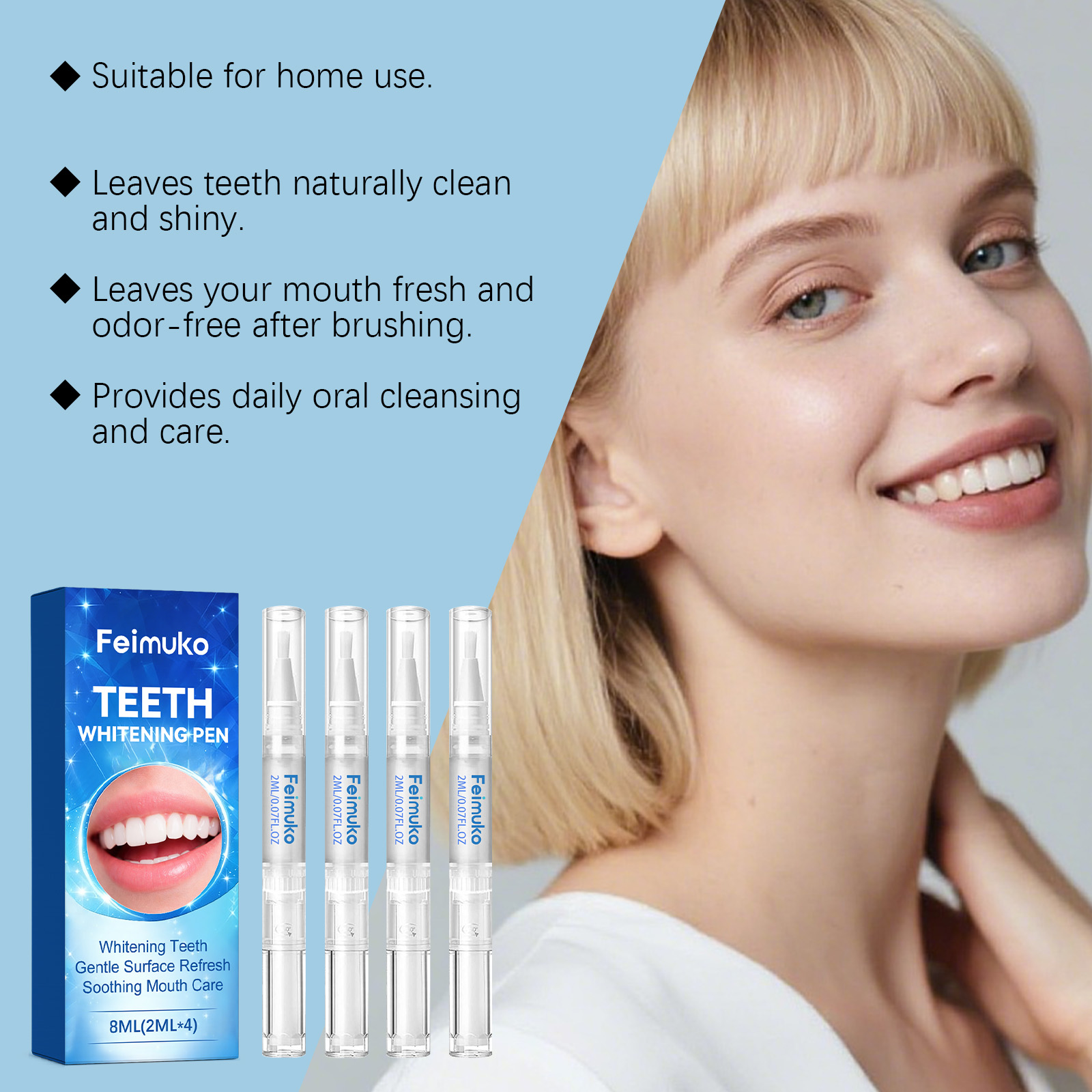Feimuko 8ml Teeth Gel Pen Gent - огляд і ціна Teeth Whitening Pens