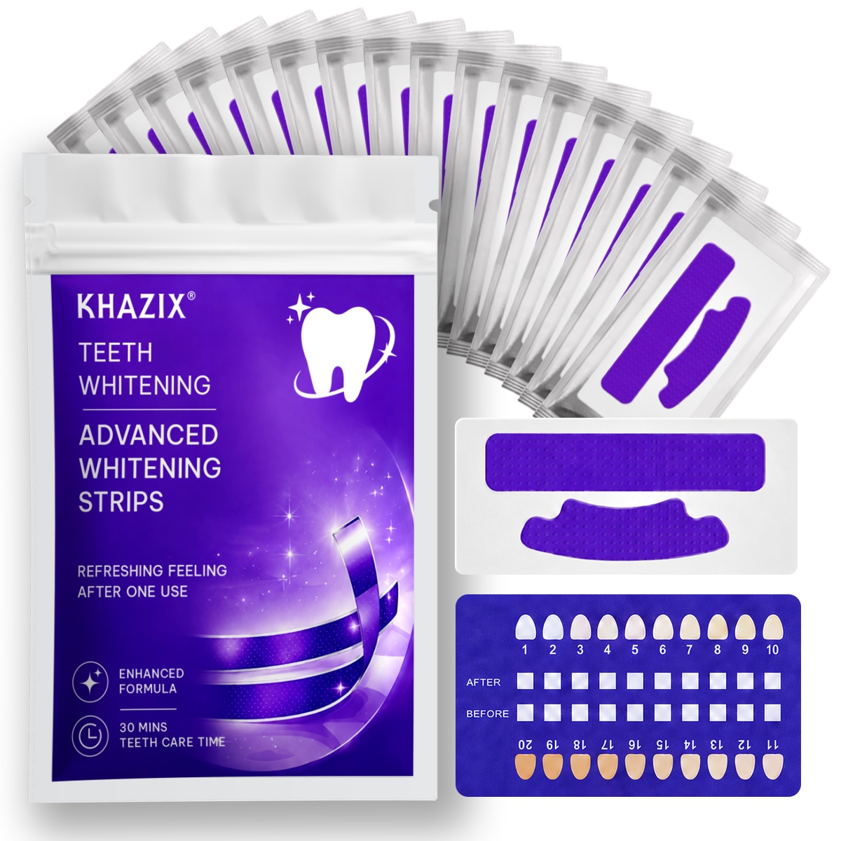 1/7 Pairs Teeth Whitening Stri - огляд і ціна Teeth Whitening Strips