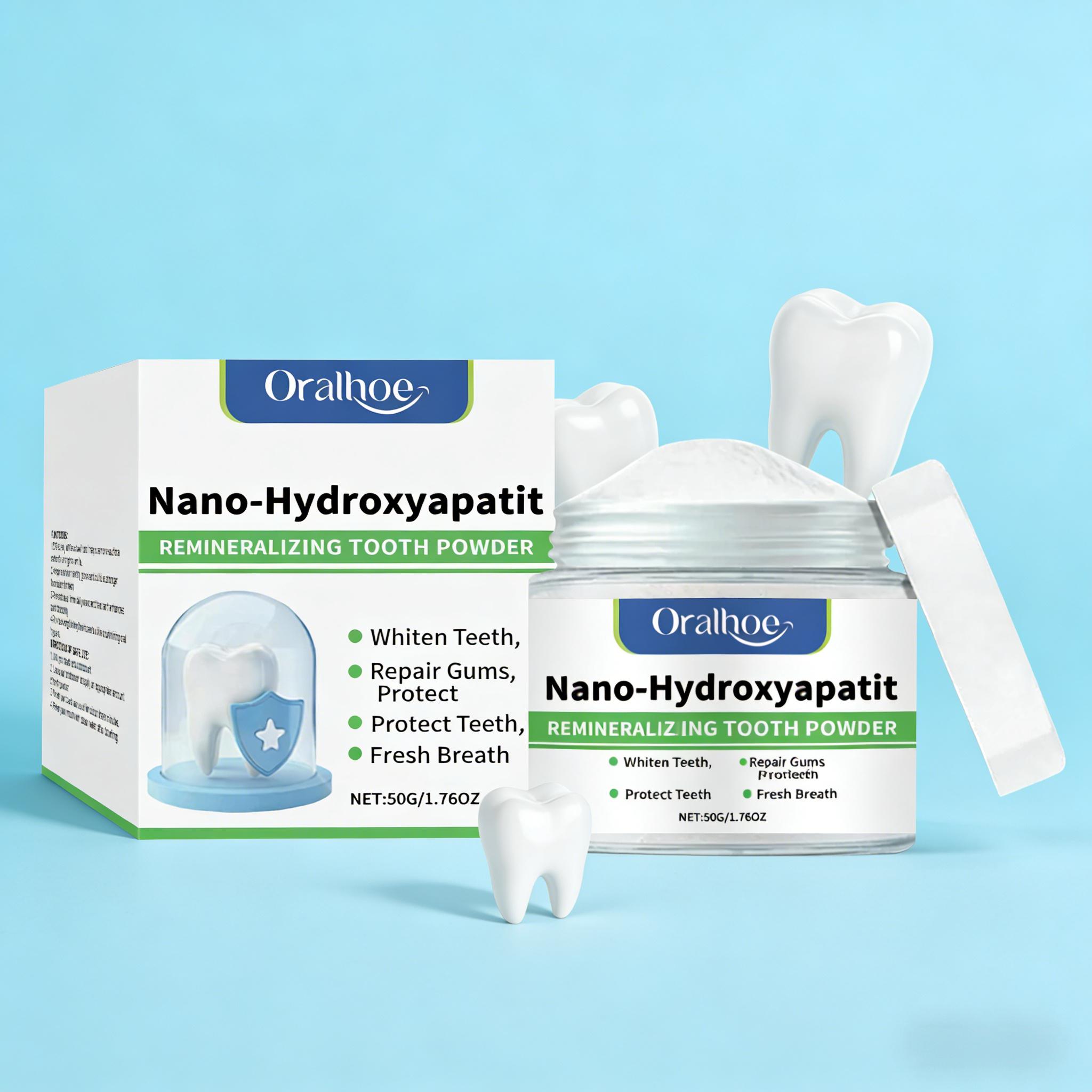 Oralhoe Whitening Tooth Powder - огляд і ціна Teeth Whitening Bleach