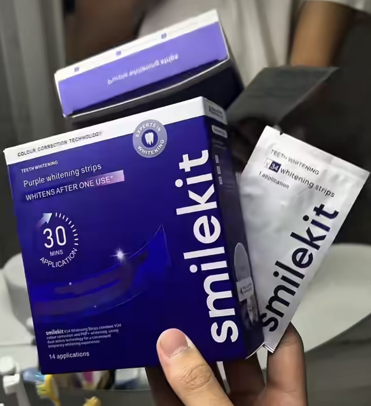7/14 Pairs Teeth Patch Set Smi - огляд і ціна Teeth Whitening Strips