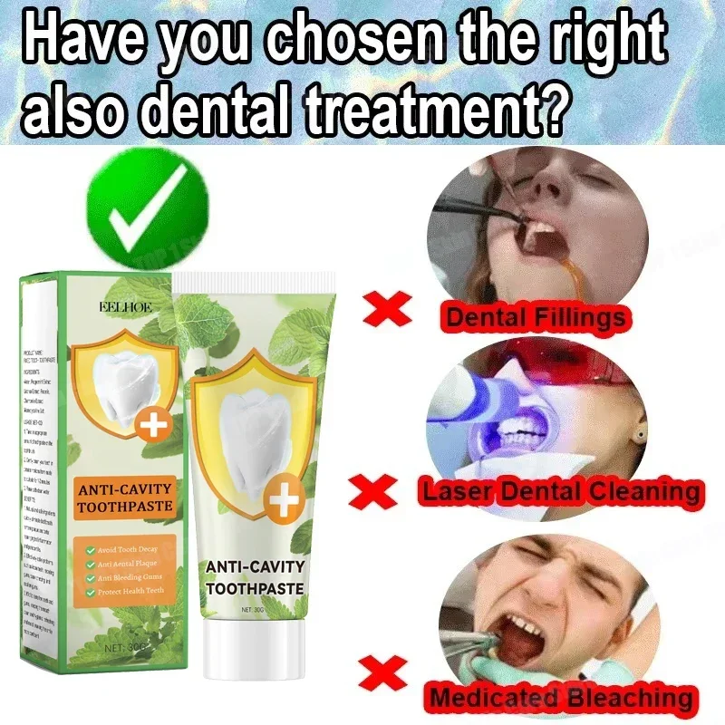Anti Decay Toothpaste Repairs  - огляд і ціна Teeth Whitening Gum