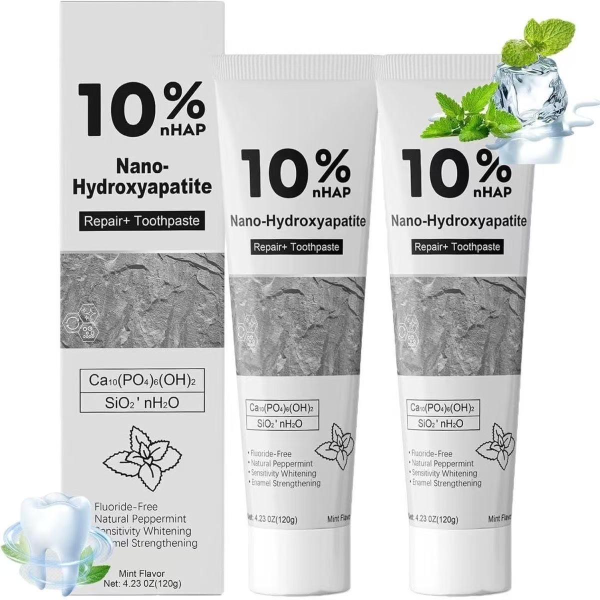 10% Nano Hydroxyapatite Whiten - огляд і ціна Teeth Whitening Gum