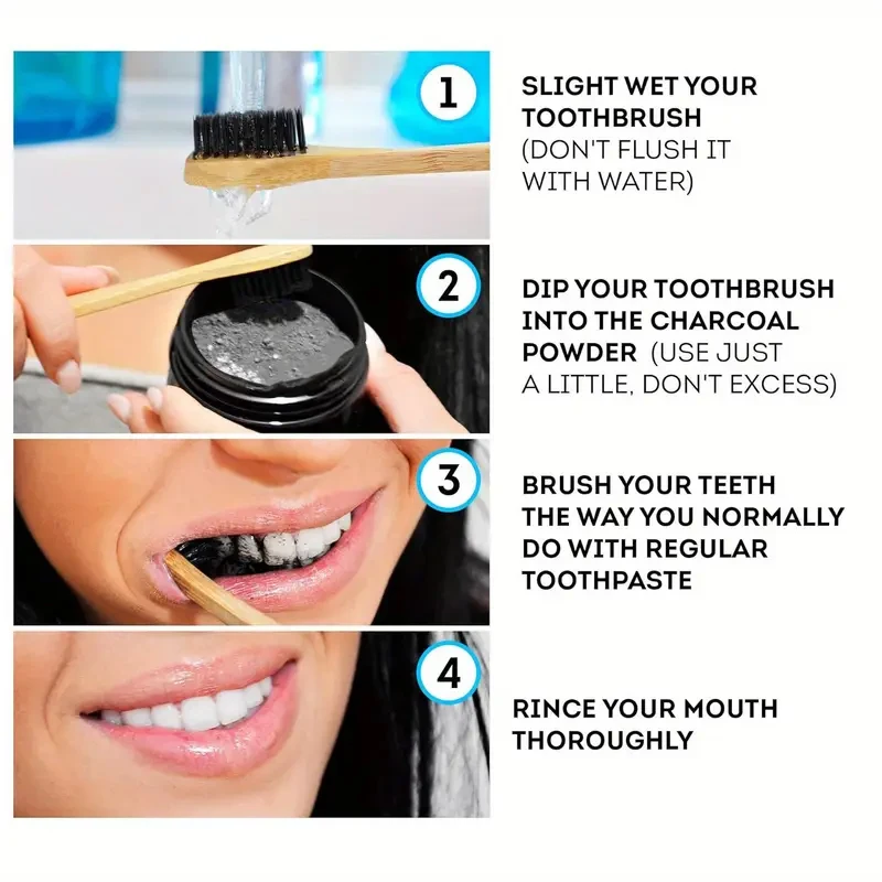 Teeth Brightening Whitening Po - огляд і ціна Teeth Whitening Gum